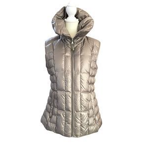 KENNETH COLE Reaction grey puffer vest, size M
